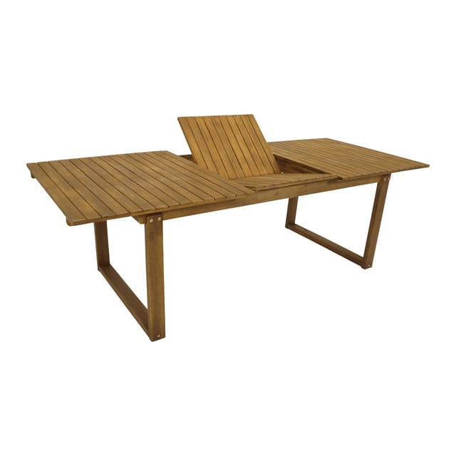 DEGAMO Ausziehtisch SANTIAGO 180/240x100cm rechteckig, Akazie geölt, FSC-zertifiziert