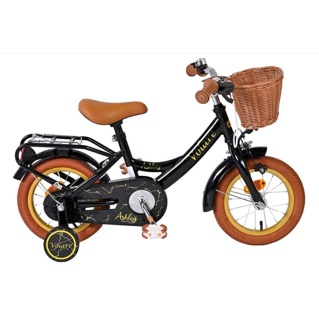 VOLARE Kinderfahrrad Ashley 12 Zoll, schwarz