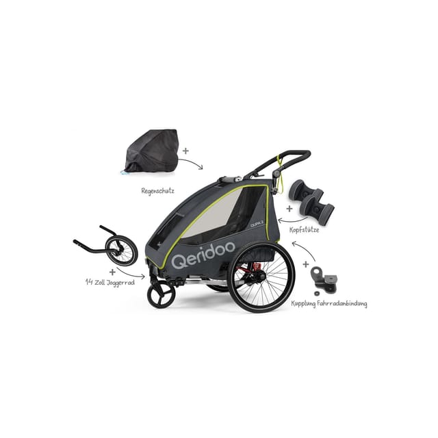 QUPA 2 Lime Comfort Sport Set
