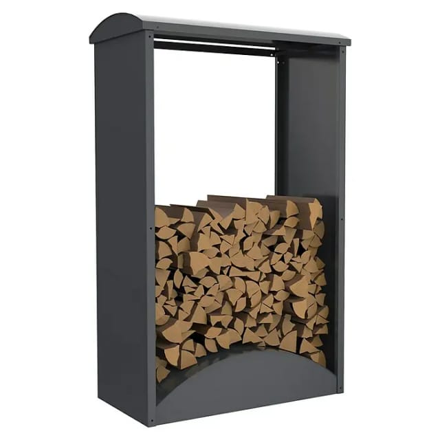 Westmann Kaminholzregal Castra A Anthrazit 52x98x160cm