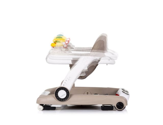 Chipolino Lauflernhilfe little Explorer 4 in 1 Laulernwagen Musik Stopper Räder beige