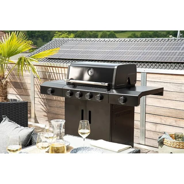 Outdoorchef Gasgrill - Grillstation HEAT C-435 mit Blazing Zone und Heckbrenner