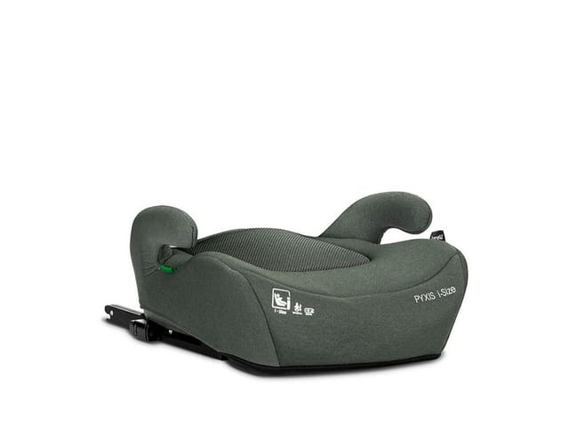 Lorelli, Kindersitzerhöhung Pyxis Isofix 125-150 cm Rückenlehne abnehmbar EPS grün