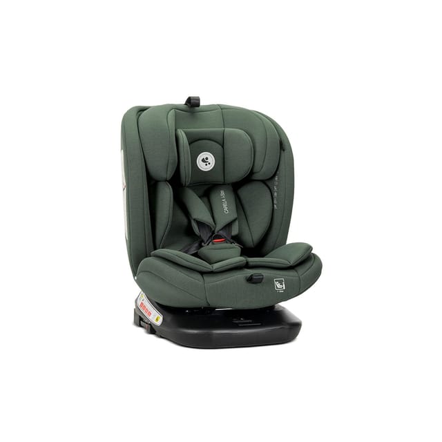 Lorelli Kindersitz Capella 40 - 150 cm Isofix Kopfkissen Kopfstütze verstellbar grün