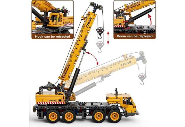 Mould King Teleskop Mobilkran