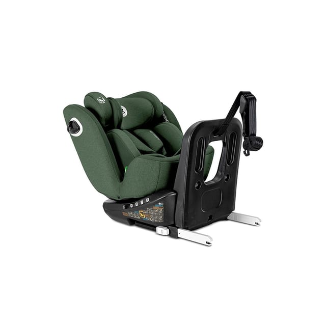 Lorelli Kindersitz Auriga 40 - 150 cm Isofix Anti-Rebound-Stange SPS Rückenlehne grün
