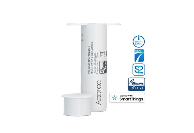 Aeotec Recessed Door Sensor 7 Z-Wave Plus V2 ZW187