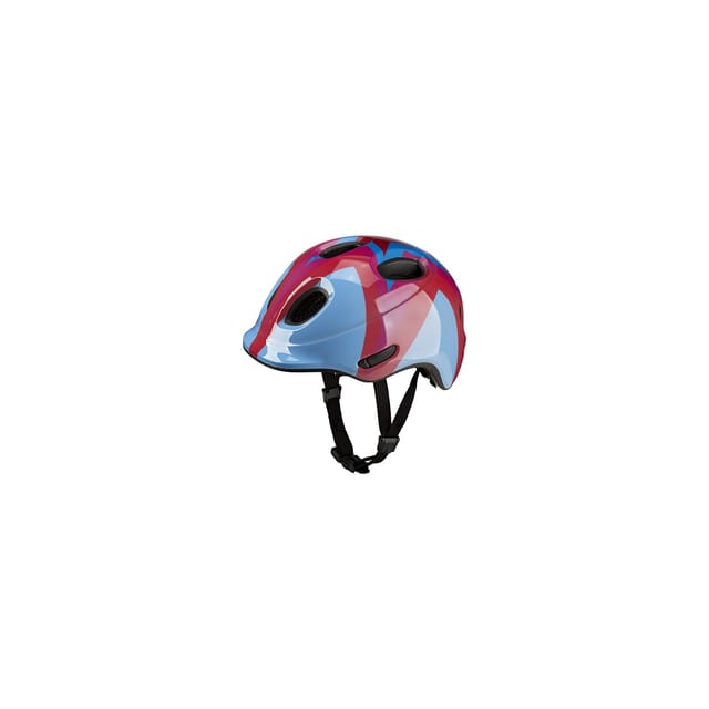 KED Kinderhelm MEGGY SPARK Starburst Blue Red