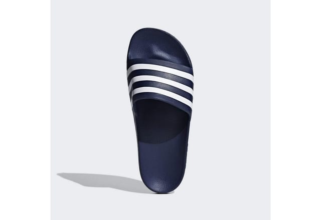 adidas adiletten "Aqua" - blau, Gr. 11