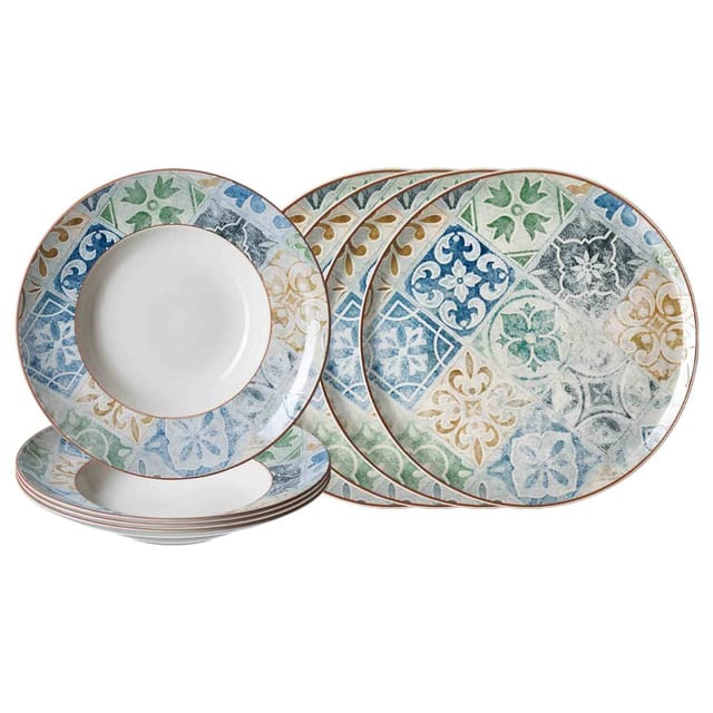 Ritzenhoff & Breker Pizza & Pasta Set Roma Antica 8er Set