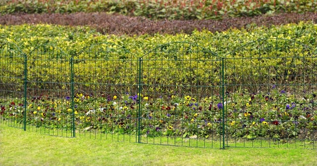 HC Garten & Freizeit Teichzaun Oberbogen Komplettset anthrazit