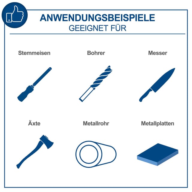Doppelschleifer BG200 Scheppach - 550W | 200mm Schleifstein | Arbeitslampe