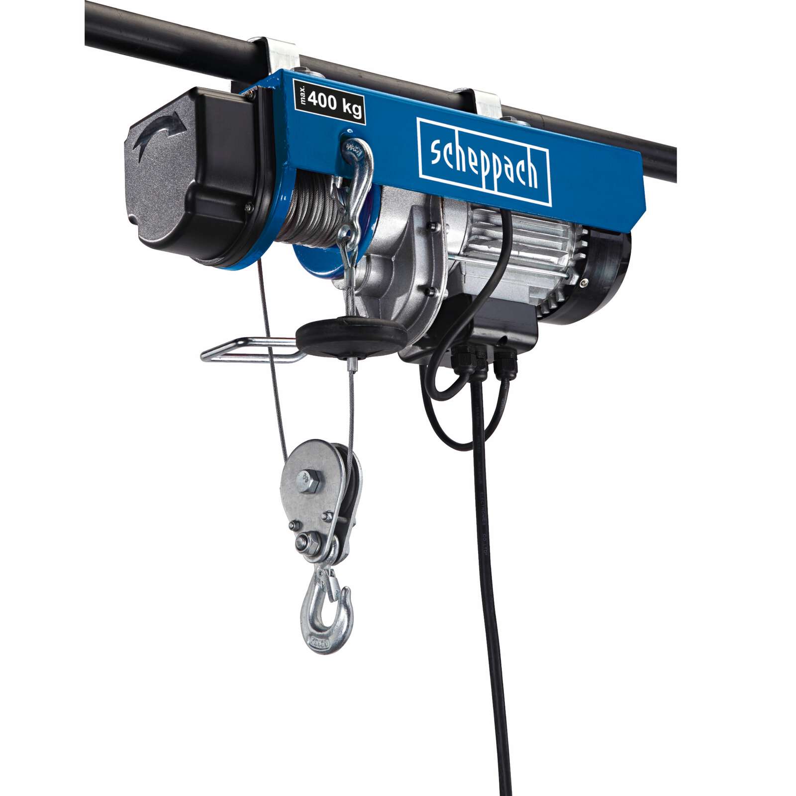Elektrischer Seilzug HRS400 Scheppach - 780W | max. 400kg Traglast | 6000mm Hubhöhe Bild 3