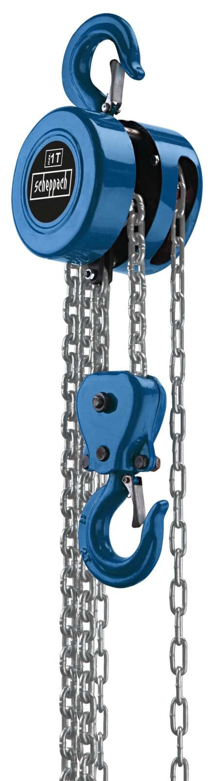 Kettenzug CB02 Scheppach - max. 2000kg Tragkraft | 3000mm Hubhöhe | 2500mm Bedienkette