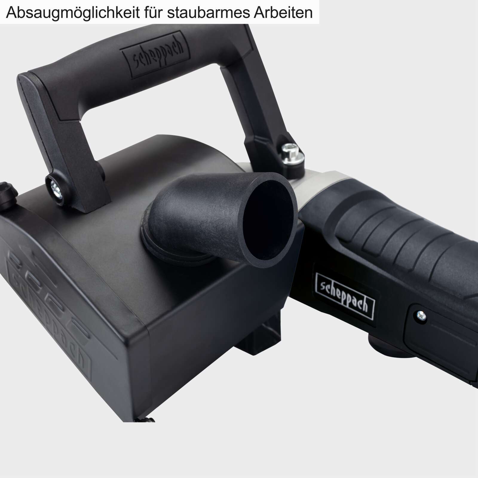 Satiniermaschine RMS1300-BE Scheppach Black - 100mm Bürstenbreite | variable Drehzahl | mit Messingdrahtbürste | Bürstenschleifer Bild 3