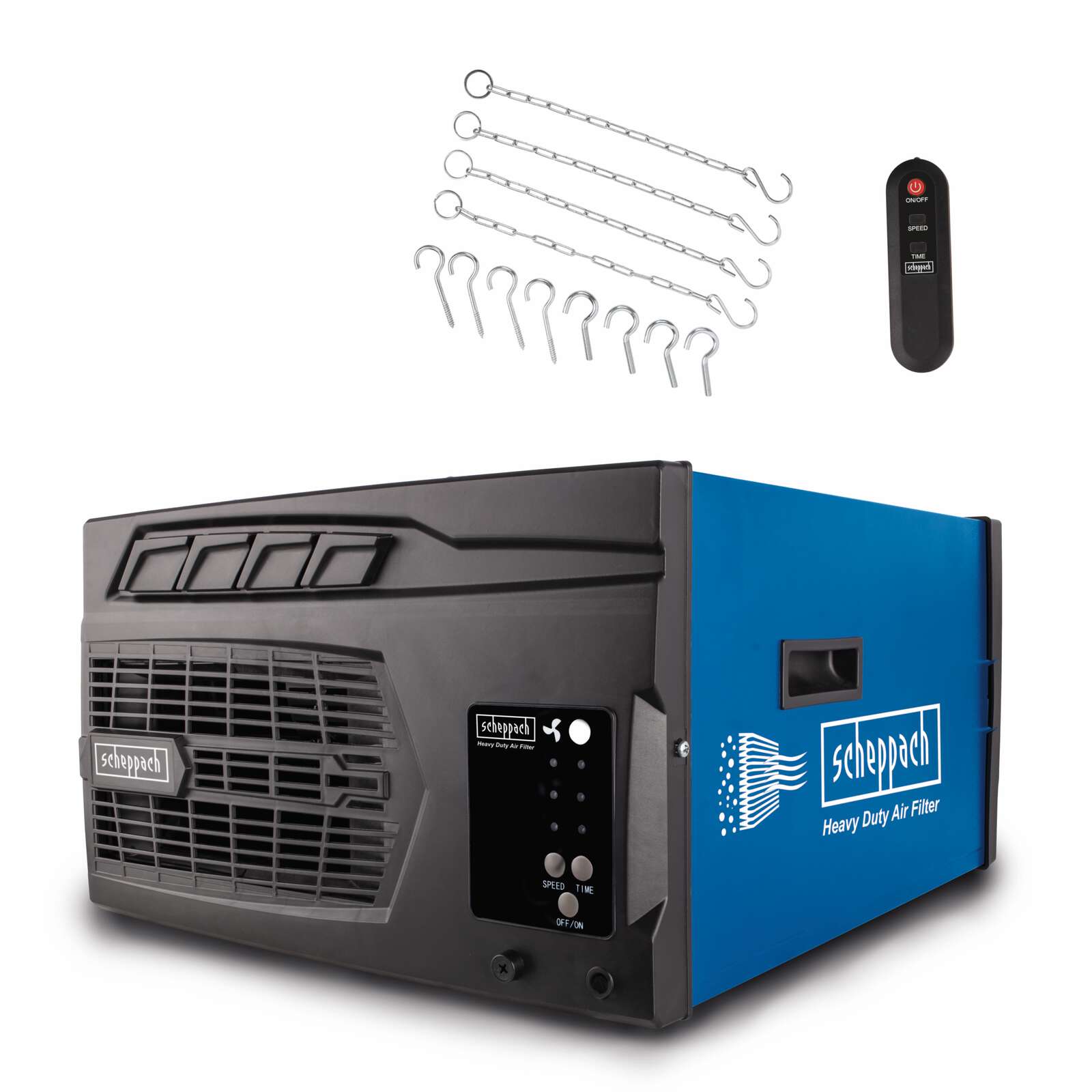 Luftreiniger HDA-14 Scheppach - 100W | 3 Stufen | inkl. praktischer Fernbedienung Bild 5