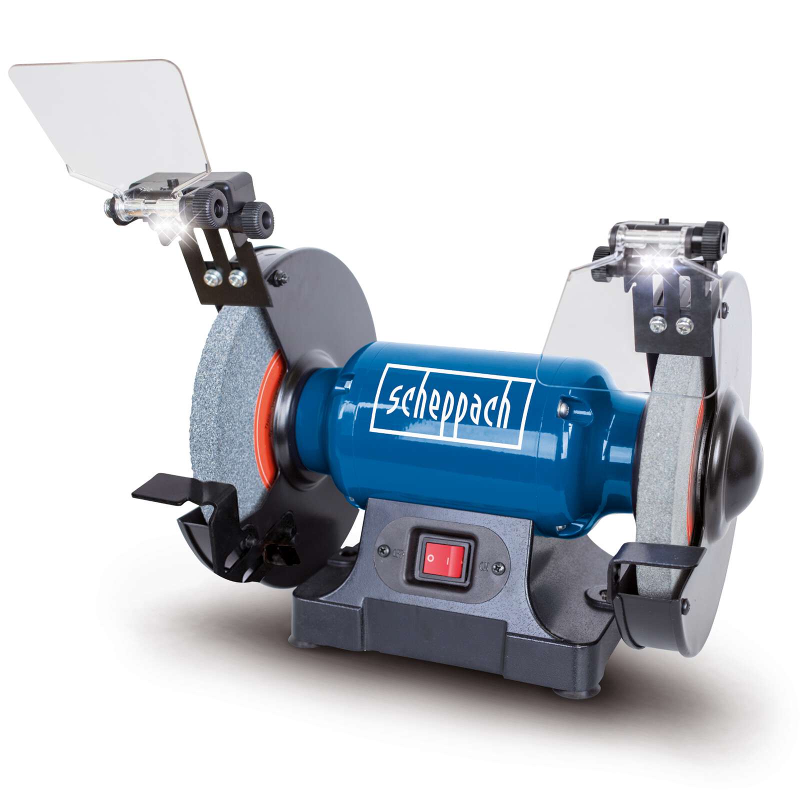 Doppelschleifer SM200L scheppach mit LED - 230-240V 500W - 200mm