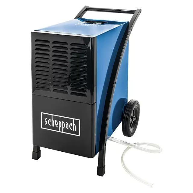Bautrockner BTR6500 Scheppach - 850W | 6L Tankvolumen | 60-80m² Raumfläche | 30% - 80% RH | LCD-Display