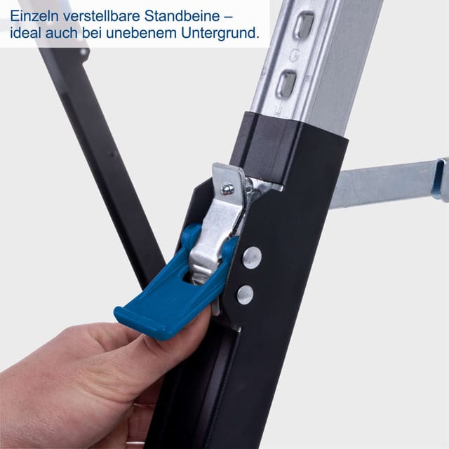 Arbeitsbock MWB700 Scheppach - 2er-Set | 9 Stufen von 615 – 820 mm | je Arbeitsbock 600kg