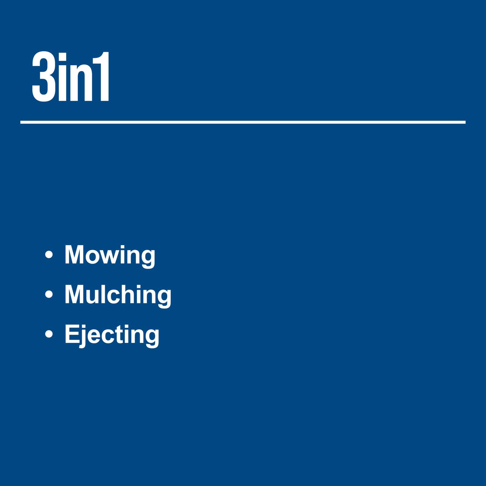 Mäh- / Mulchmesser Scheppach - 530mm | PLM530-225E, MS225-53 u. MS225-53E Bild 3