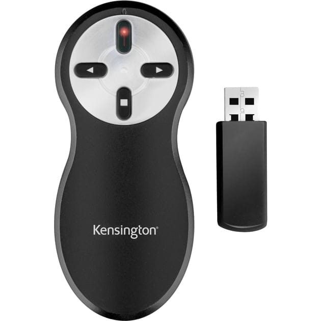 Kensington Wireless Presenter mit rotem Laser, schwarz