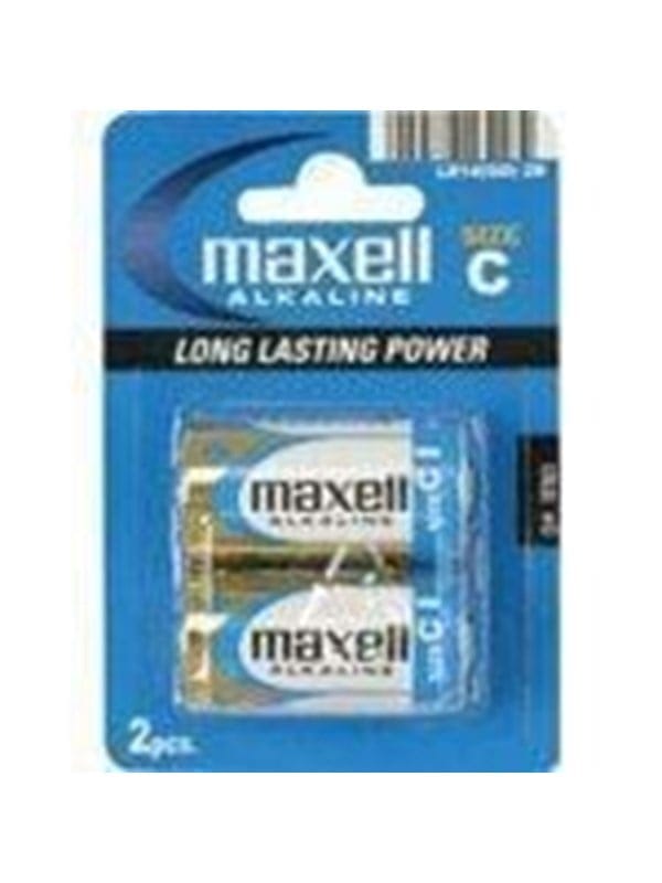 Maxell Batterie - Alkaline C - 2 Pack