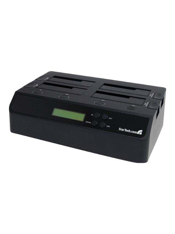 StarTech.com 4 Bay USB 3.0 eSATA zu SATA Standalone 1:3 hart Drive Duplicator Dock