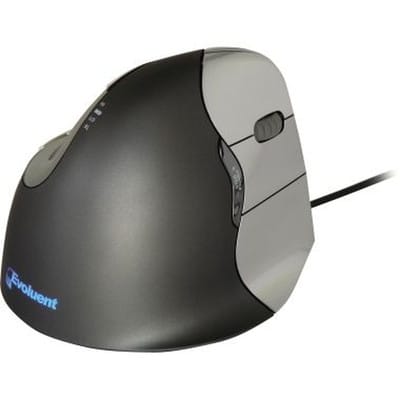 Ergonomic Solutions Evoluent Vertical Mouse 4 - Ergonomische Maus (Grau)
