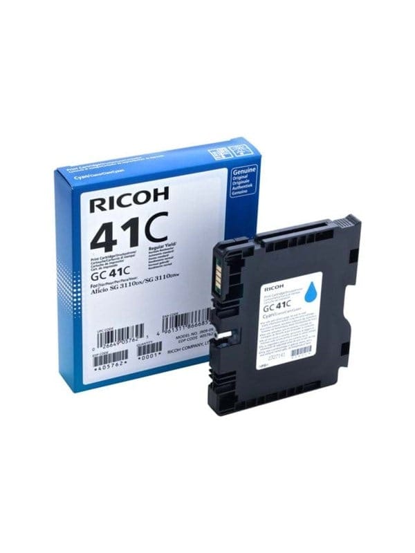 Ricoh blækpatron - Tintenpatrone Cyan