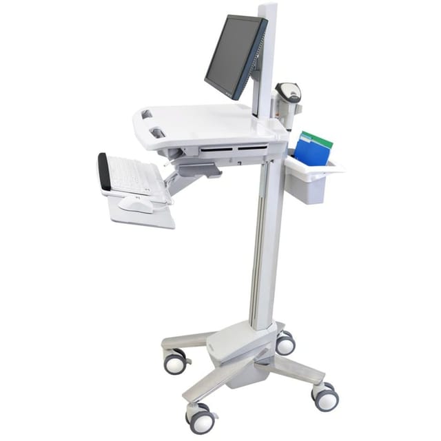 Ergotron StyleView EMR Cart mit LCD Pivot
