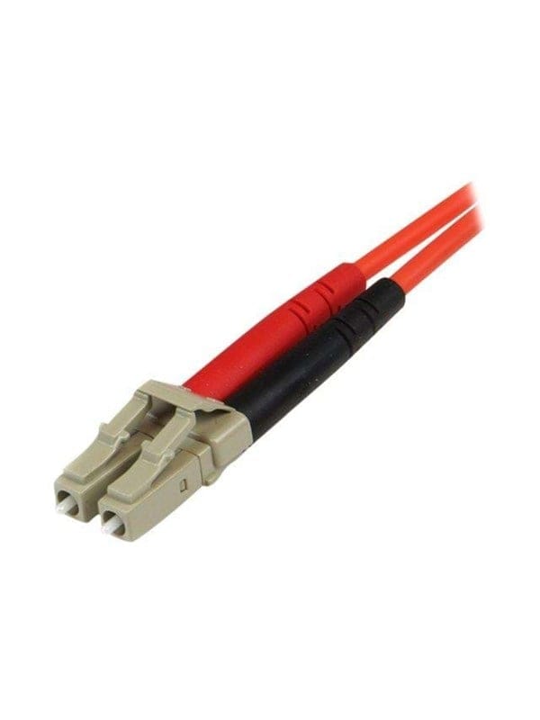 StarTech.com Multimode 50/125 Duplex Fiber Patch Cable LC - Orange - 5m