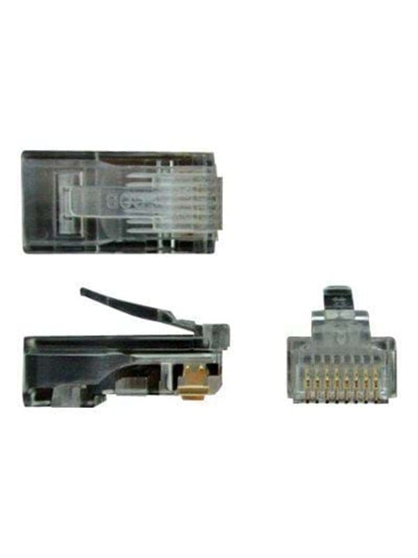 StarTech.com Cat5e RJ45 Stranded Modular Plug Connectors - 0cm