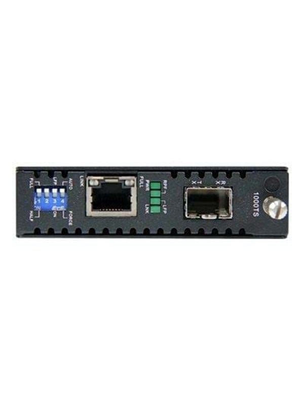 StarTech.com Gigabit Ethernet Fiber Media Converter with Open SFP Slot