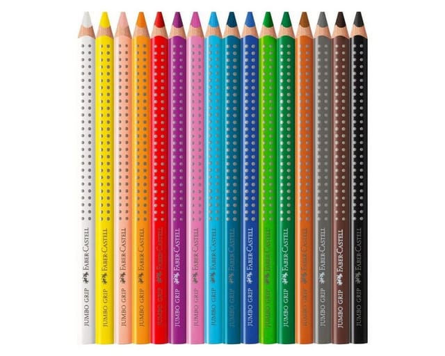 Faber-Castell Buntstift Jumbo Grip 16er Metalletui