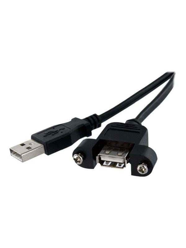 StarTech.com Panel Befestigungskit USB Kabel A zu A