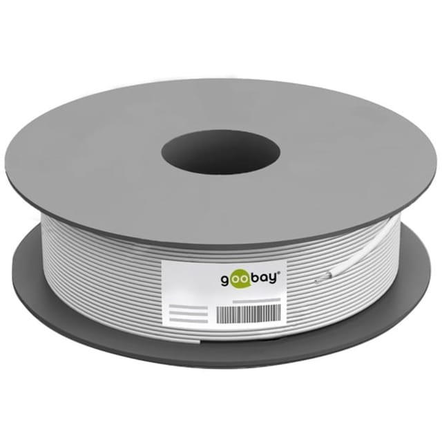 Pro LAN CAT 6 U/UTP - Grey - 100m - Grau - 100m