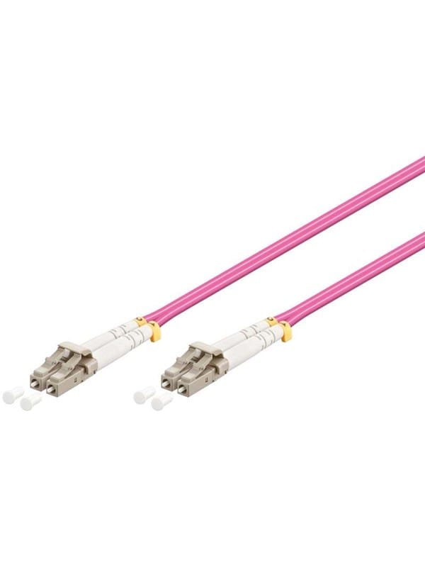 Pro Fiber Optical LC - LC OM4 - 3m - Rot - 3m
