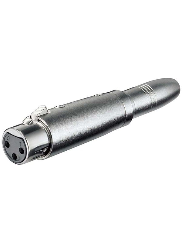 Pro XLR Adapter 3pin XLR F - Jack Mono F