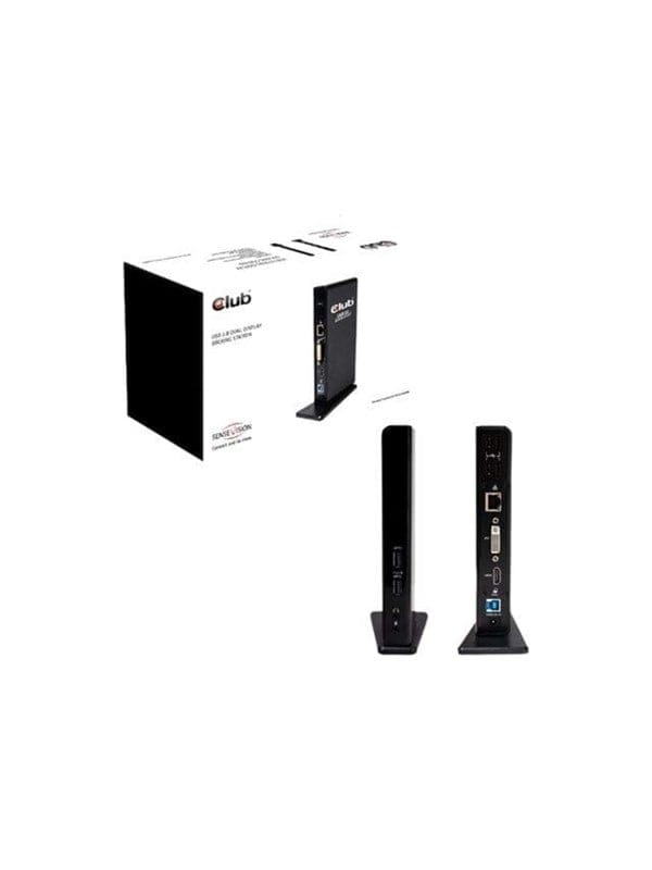 Club 3D Club3D SenseVision USB 3.0 Dual Display Docking Station