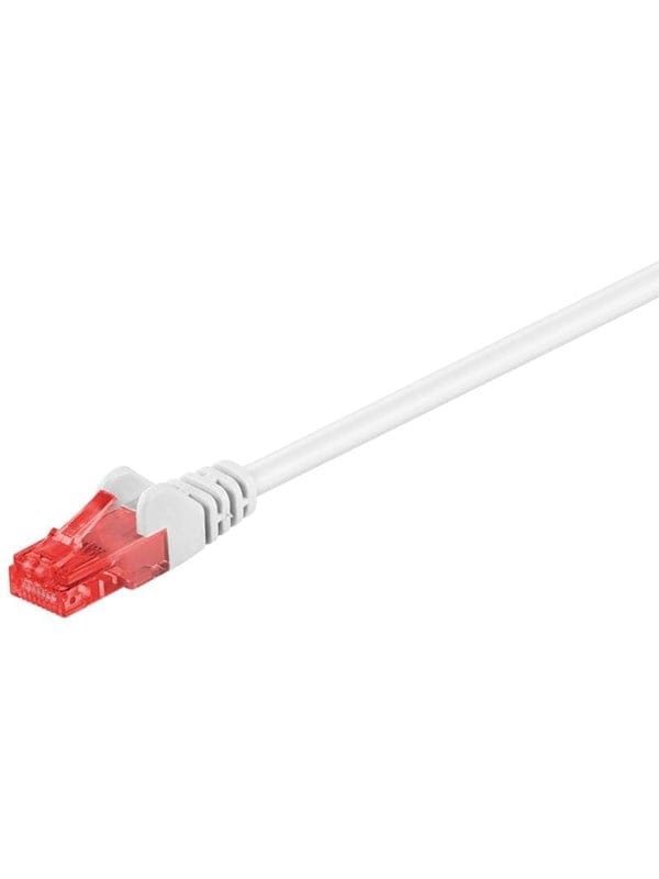 Pro LAN CAT 6 UTP - Weiß - 0.5m