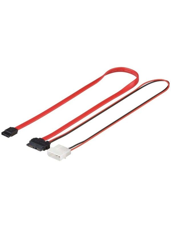 Pro SATA Slimline Kabel & Strom 0.30m