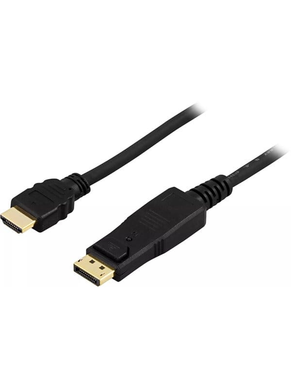 Pro DisplayPort 1.2 - HDMI 1.4 - 1m - Schwarz