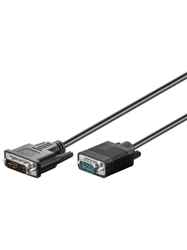 Pro DVI-I SL - VGA Kabel - Schwarz - 2m