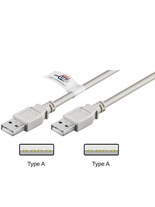 Pro USB-A USB-A - 5m - Grau