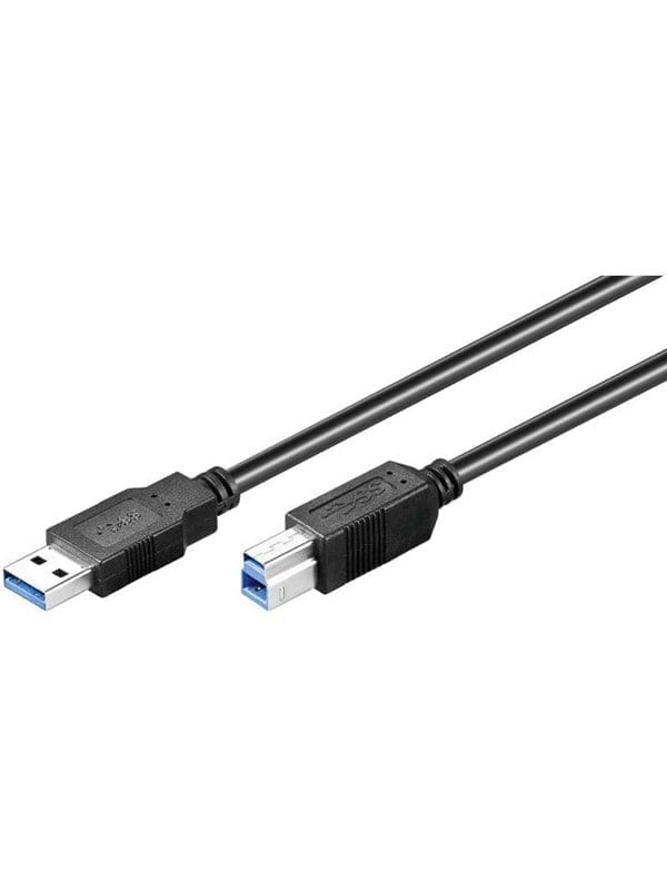 Pro USB-A USB-B 3.0 - 5m - Schwarz