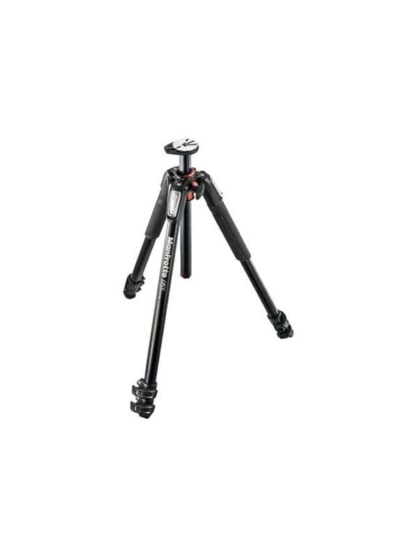 Manfrotto 055 aluminium 3-section photo tripod with horizontal column