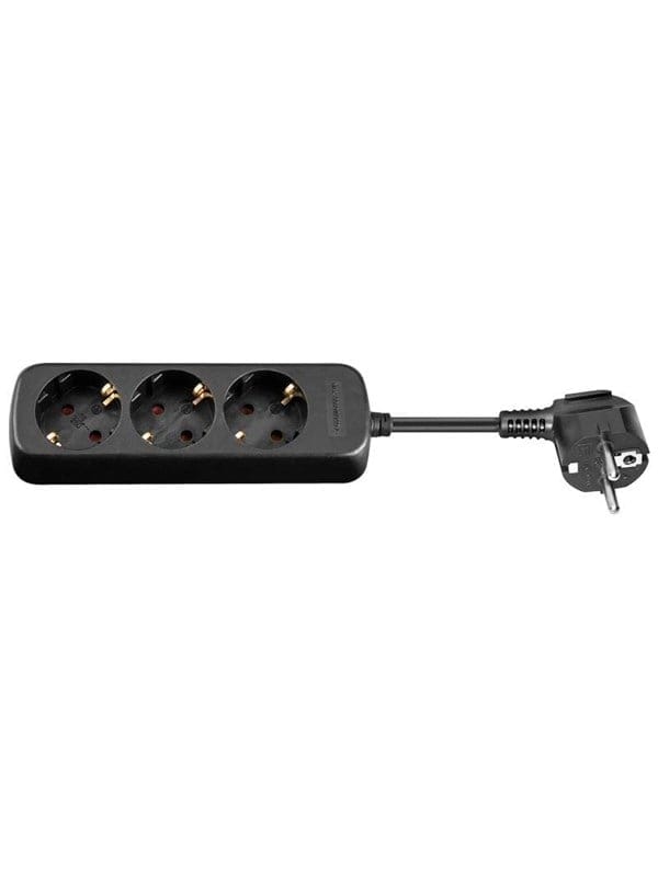Pro AC power strip - 1.5 m - Schwarz