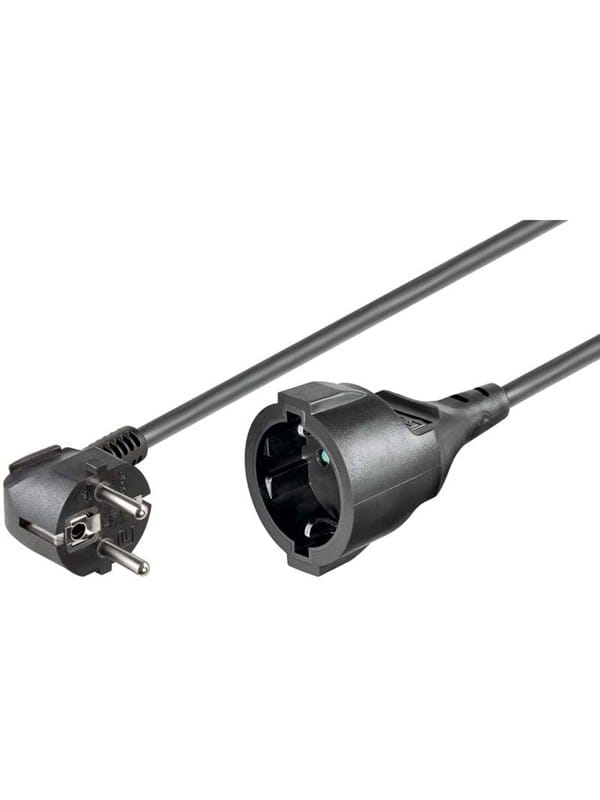 Pro Strom Kabel C13 Ext. - Schwarz - 5m