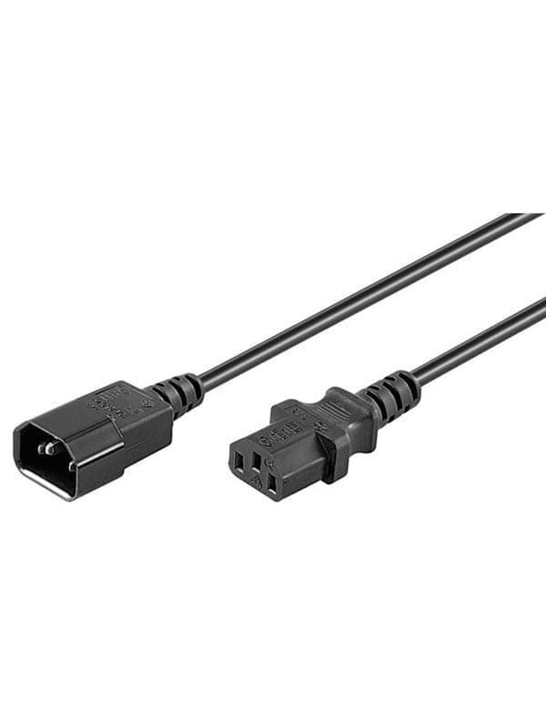 Pro Power cable C14 - C13 - Schwarz - 0.5 m