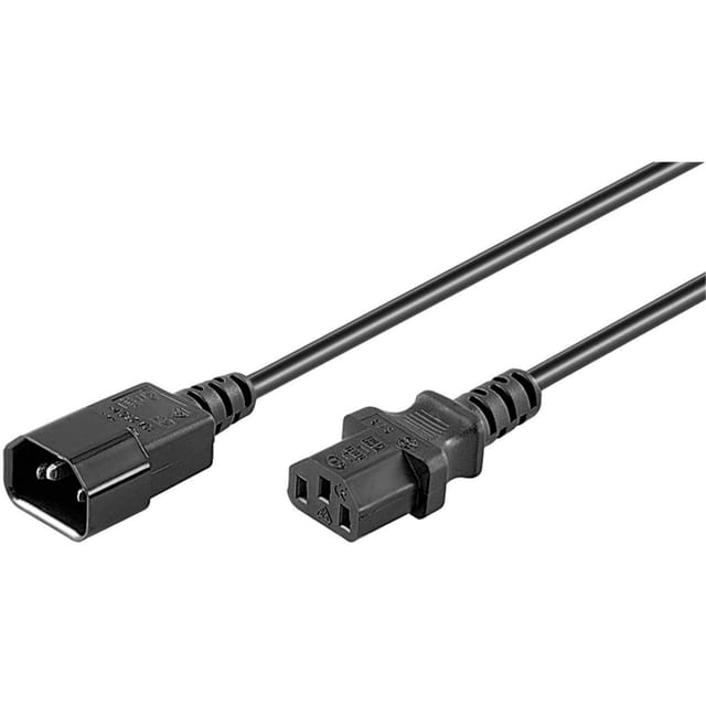 Pro Power cable C14 - C13 - Schwarz - 5 m